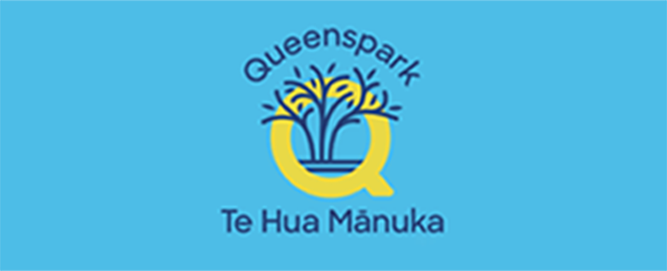 Queenspark Te Hua Mānuka School logo